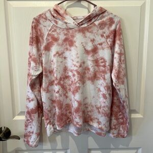 tie dye hoodie super soft lightweight size small